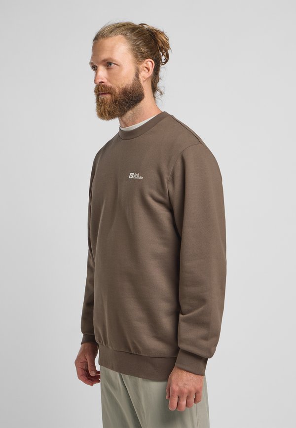ESSENTIAL CREWNECK - Sweatshirt - cold coffee
