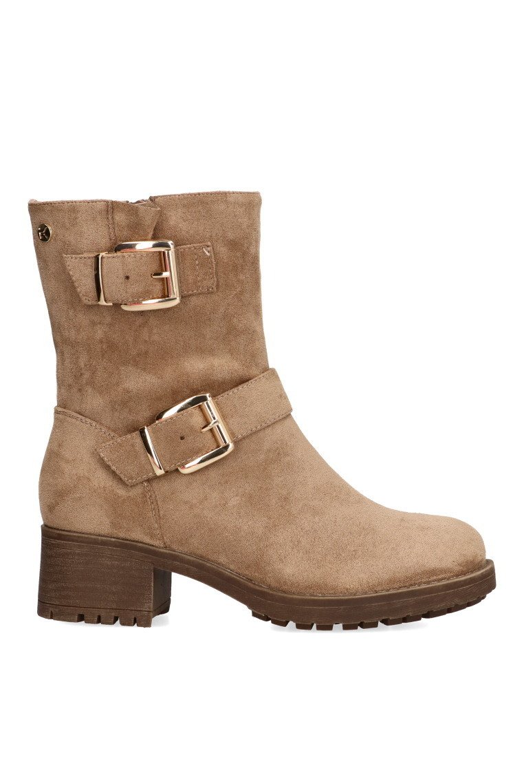 ETIKA WATFORD - Botines con plataforma - taupe