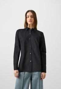 KARL LAGERFELD SIGNATURE TUNIC - Skjortebluse - black