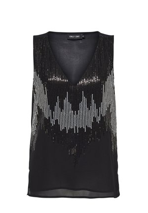 Blus - metallic black