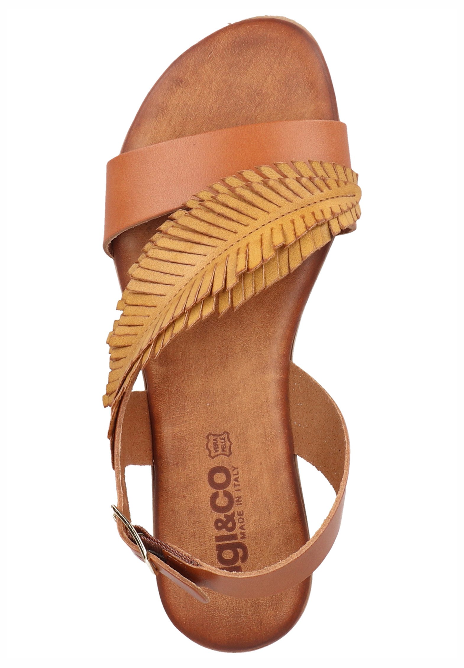 zalando sandali cuoio