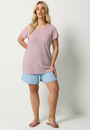 Yours Clothing, WOMEN'S T-SHIRTS 2 PACK - T-shirt basique - multi