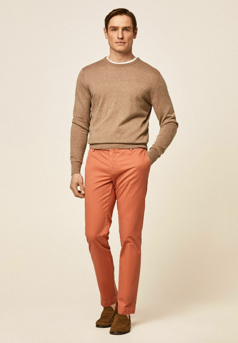 Hackett London Chino oranje