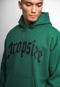 Dropsize HEAVY PUFFER PRINT  - Hoodie - washed green