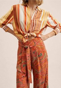 Mango Stoffhose - orange