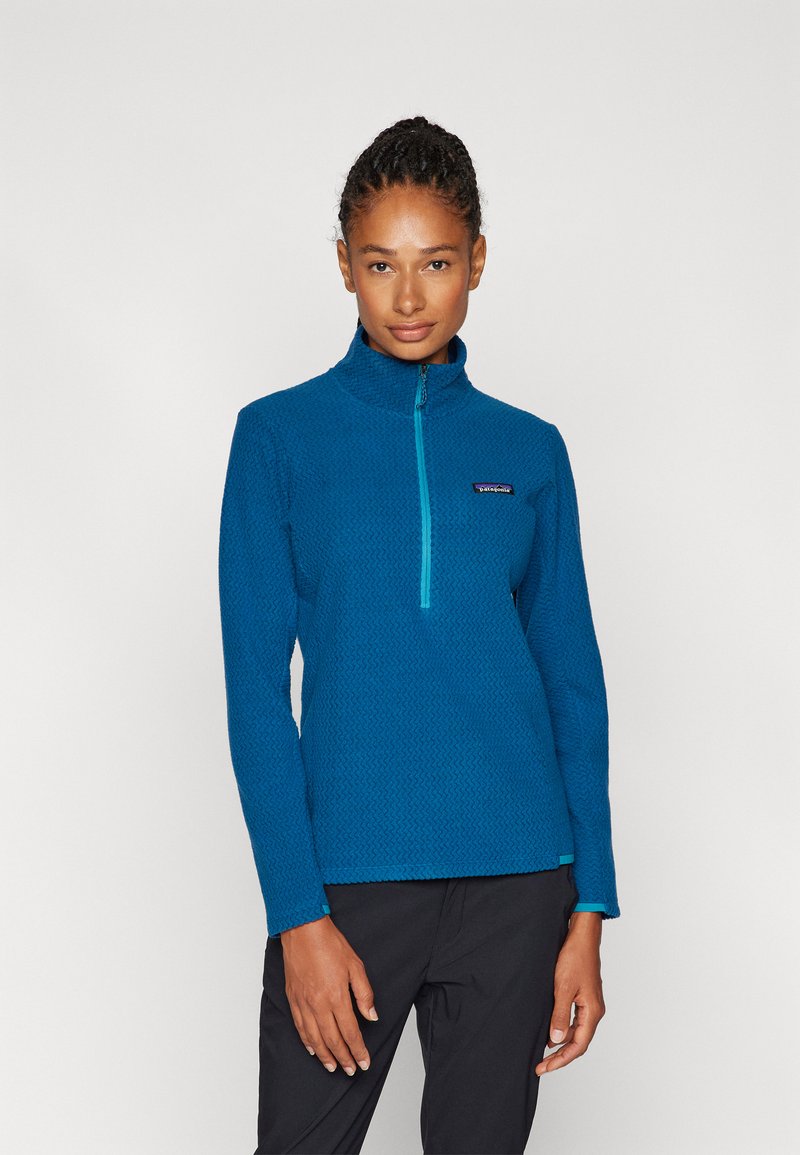 Patagonia AIR ZIP NECK - Pulover iz flisa - lagom blue