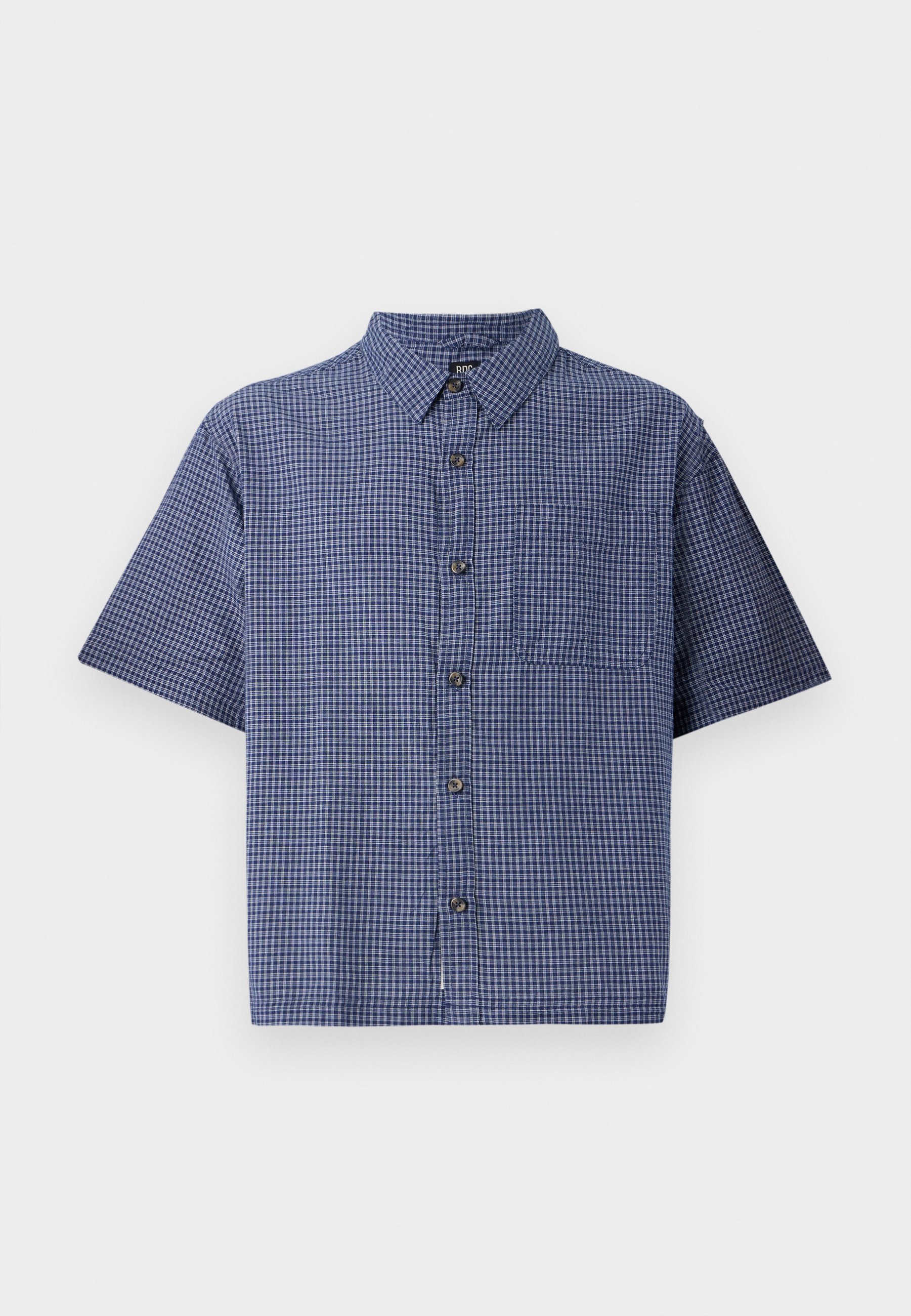 BDG Urban Outfitters BOXY CHECK SHIRT UNISEX - Button-down blouse