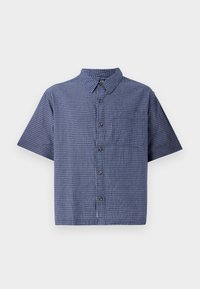 BOXY CHECK SHIRT UNISEX - Skjortebluser - blue
