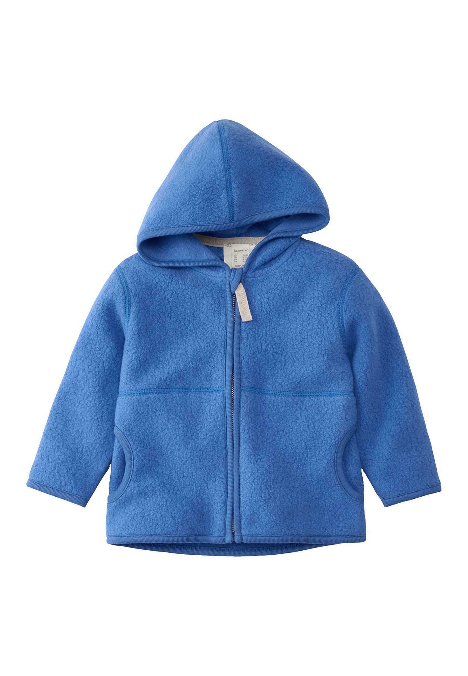 Fleece Jacket Walkjacke Hess Natur Fleece Jacke Regular Aus Bio