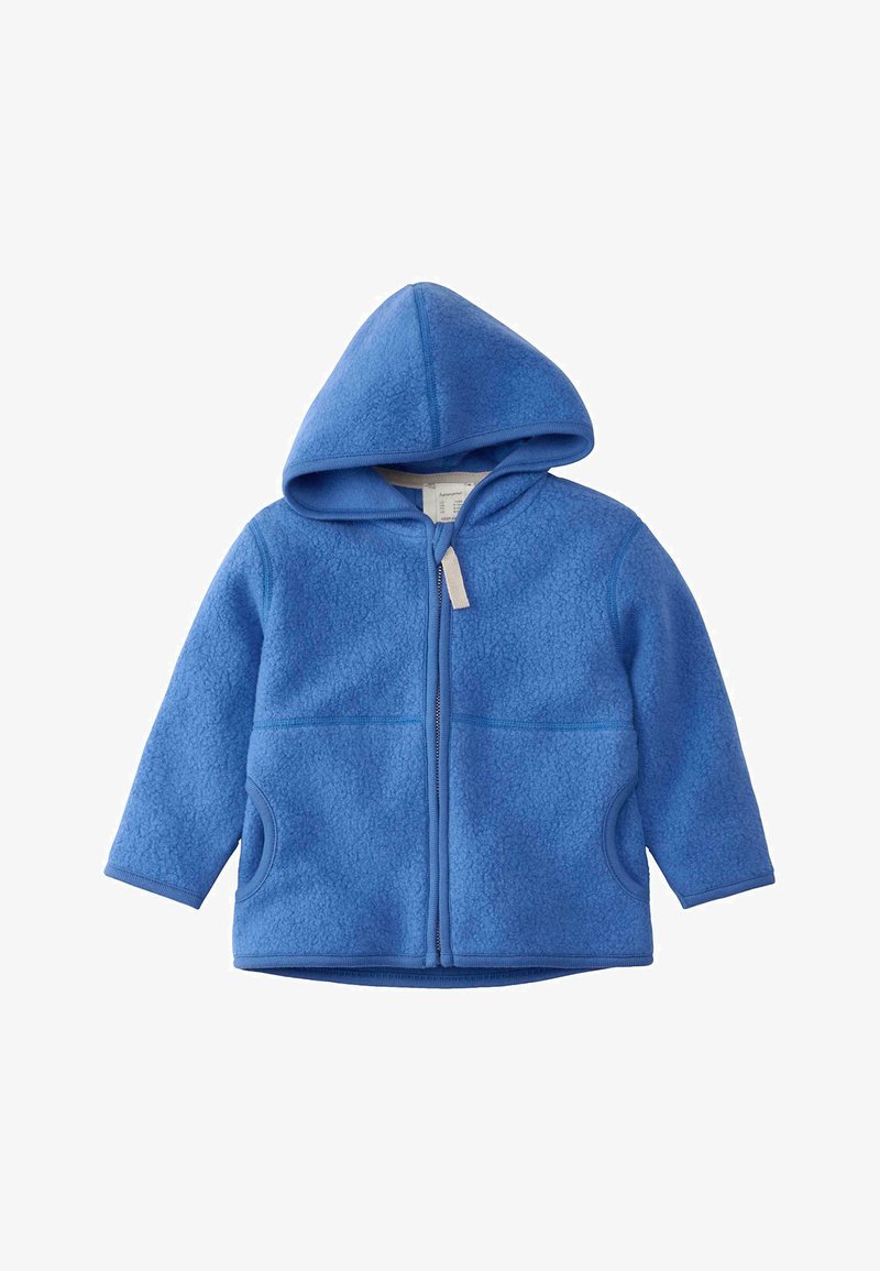 hessnatur UNISEX - Fleecejacke - mittelblau