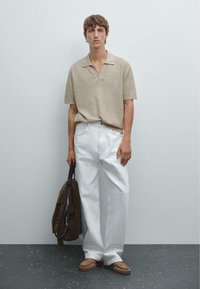 Massimo Dutti Polo - beige