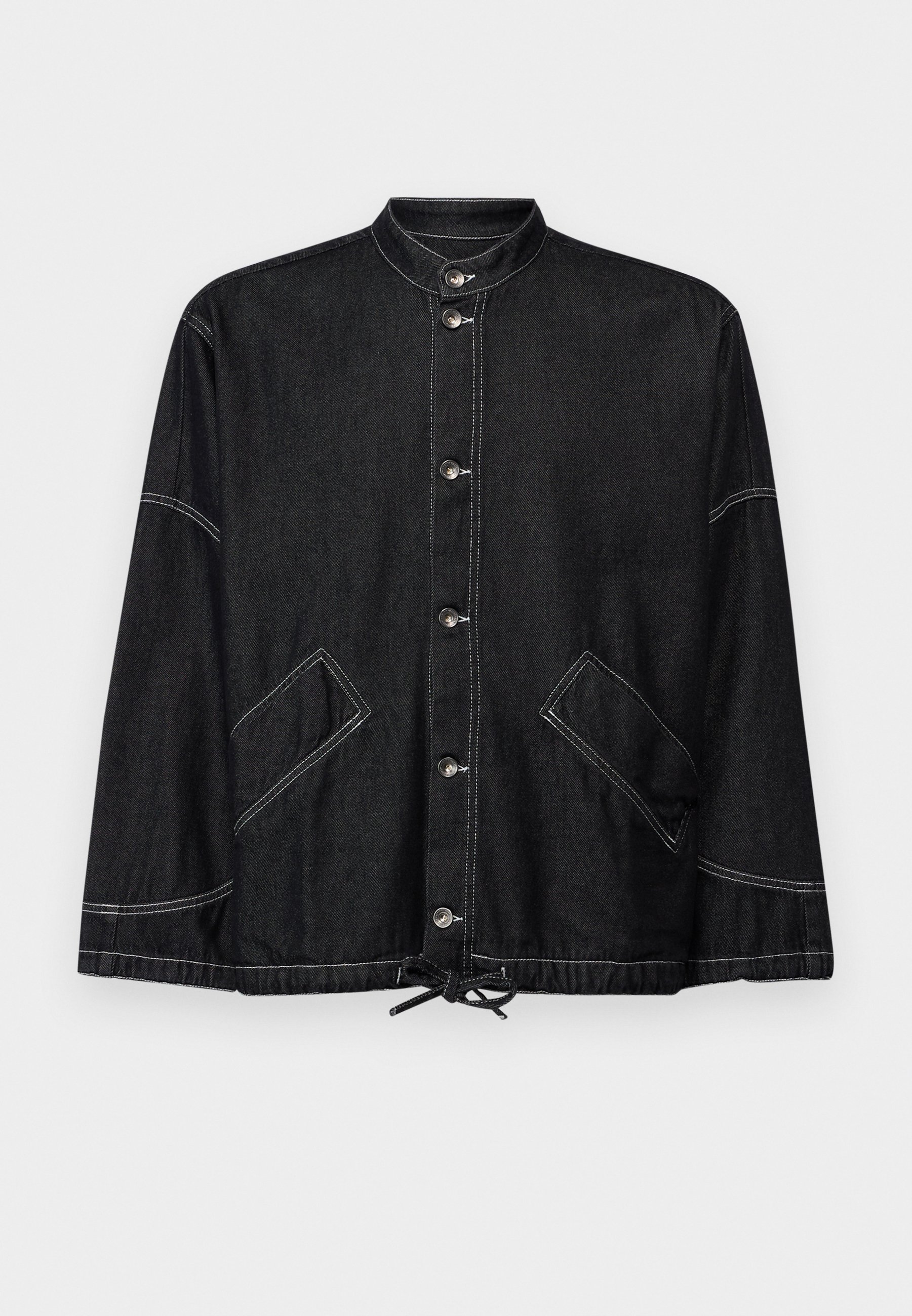 ジャケット・アウター HENRIK VIBSKOV LETTER DENIM JACKET   MM6 Henrik Vibskov Denim Jacket in Blue White Blur – No.6 Store