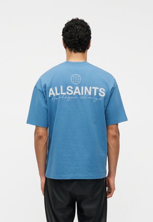 EMBLEM CREW - T-shirt imprimé - bay blue