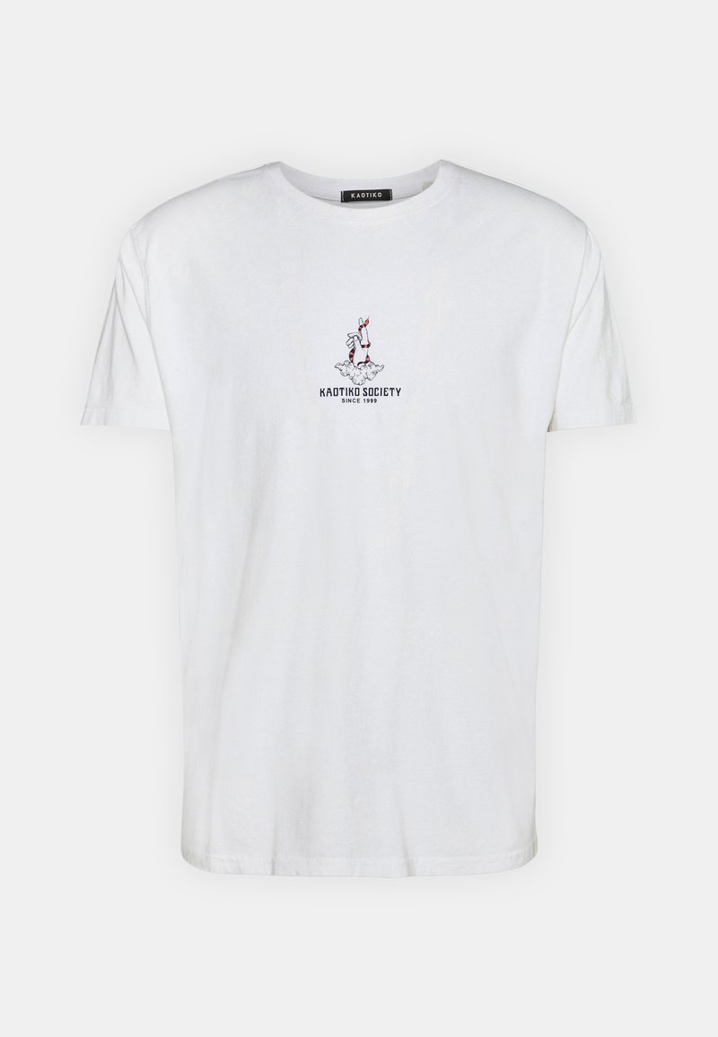 Kaotiko T-shirt print wit