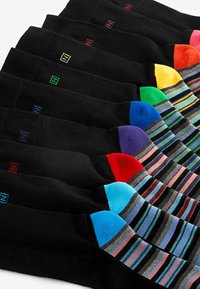 Next CUSHIONED TEN PACK - Calcetines - bright striped footbed