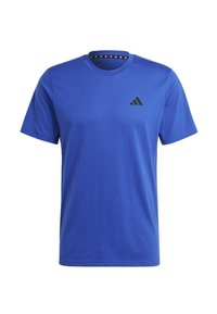ESSENTIALS FEEL READY - Sport T-Shirt - semi lucid blue   black
