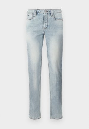 POCKETS PANT - Vaqueros slim fit - light blue denim