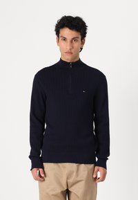 Tommy Hilfiger STRUCTURE - Jumper - desert sky