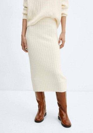 Jupe crayon - off-white