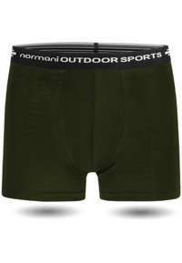normani Outdoor Sports 2ER PACK MERINO BOXERSHORTS UNTERHOSE FUNKTIONSUNTERWASCHE SPORTHOSE - Boxer Briefs - grün