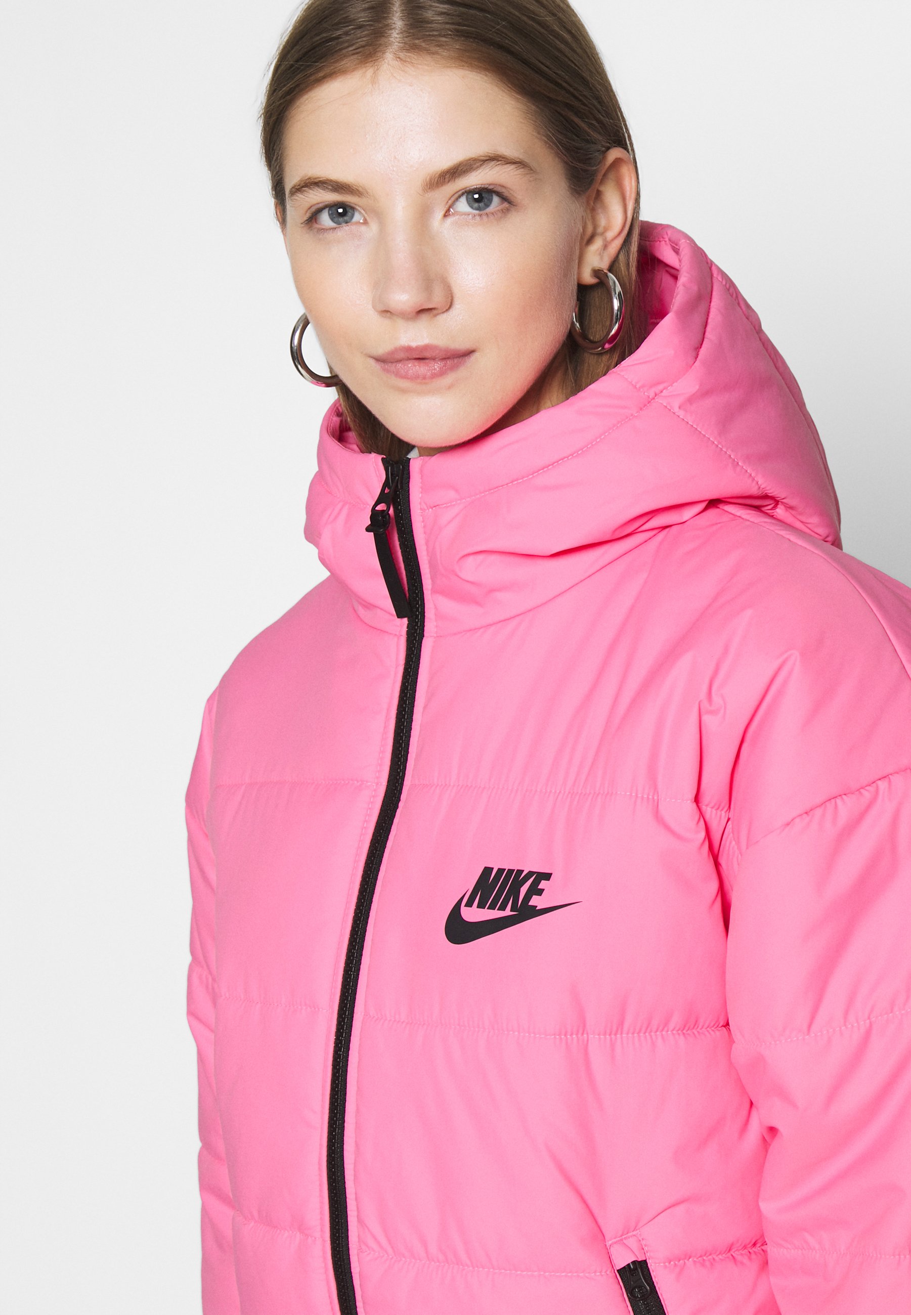 neon pink nike jacket