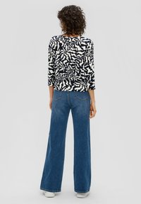 s.Oliver WEICHES MIT 3/4-ARM - Longsleeve - navy