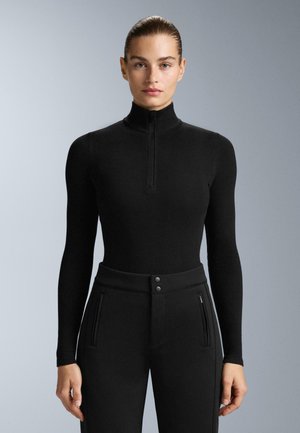 HALF-ZIP POLAR THERMAL BASE LAYER - Långärmad tröja - black