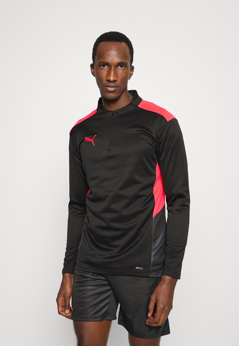 Puma INDIVIDUALCUP TRAINING  - Langarmshirt - puma black sunblaze