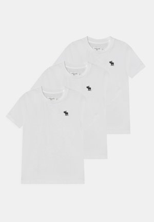3 PACK - T-shirt basic - all white