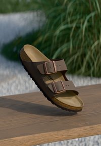 Birkenstock - ARIZONA NARROW UNISEX - Sandales - mocha Miniatūras attēls 1