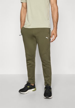 Tracksuit bottoms - dark olive