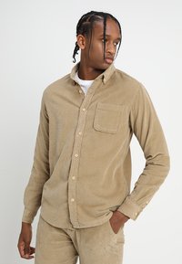 Urban Classics CORDUROY SHIRT - Camicia - sand