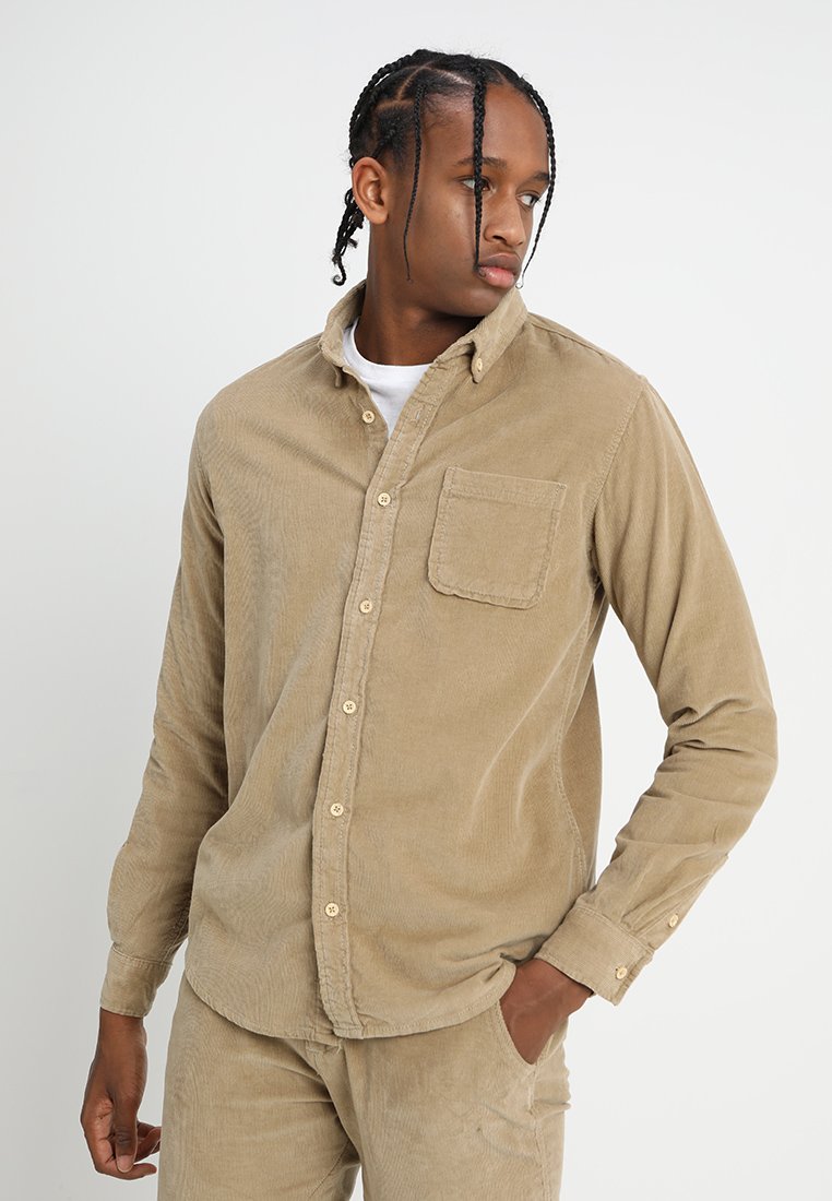 Urban Classics CORDUROY SHIRT - Camicia - sand