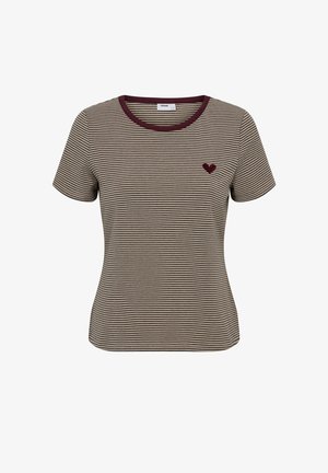 Nümph, NUALEXA T-SHIRT - T-shirt print - silver mink