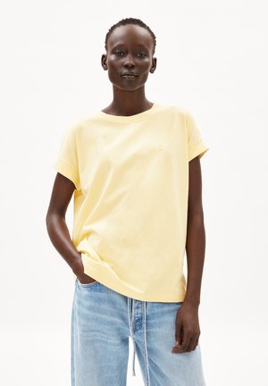 ARMEDANGELS IDAARA - Basic T-shirt - early yellow