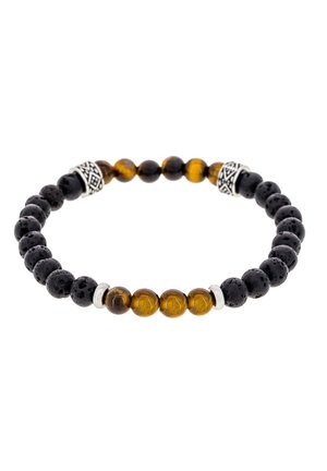 MALVERN - Bracciale - black dark brown silver