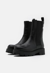 Vagabond Kotníkové boty na platformě - black