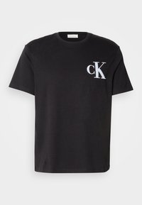 VARSITY PATCH TEE - T-shirt imprimé - black