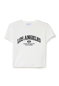 T-shirt Crop Top Vintage 'Baby Angel' Rouge Bordeaux - Taille S - Occasion Très Bon état