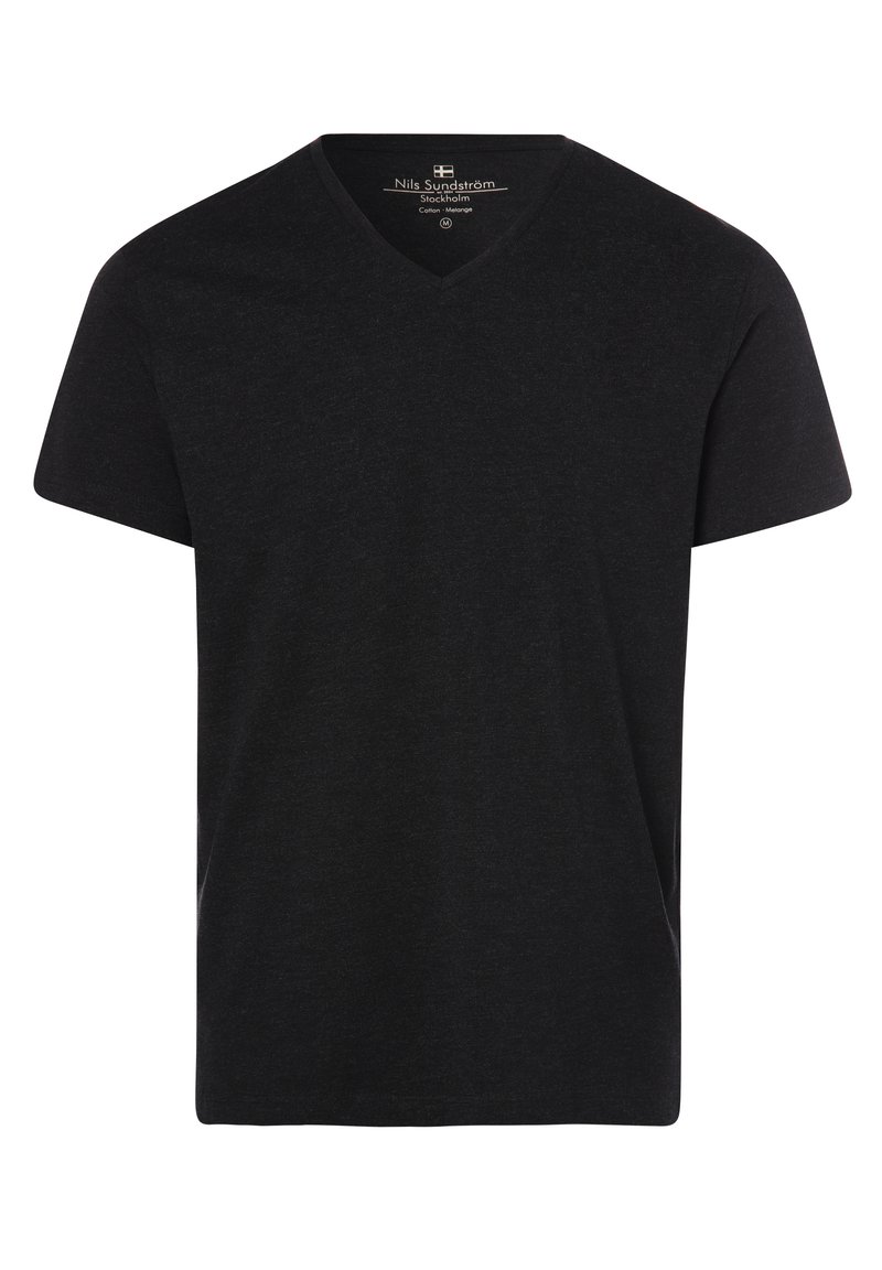 Nils Sundström T-Shirt basic - anthrazit