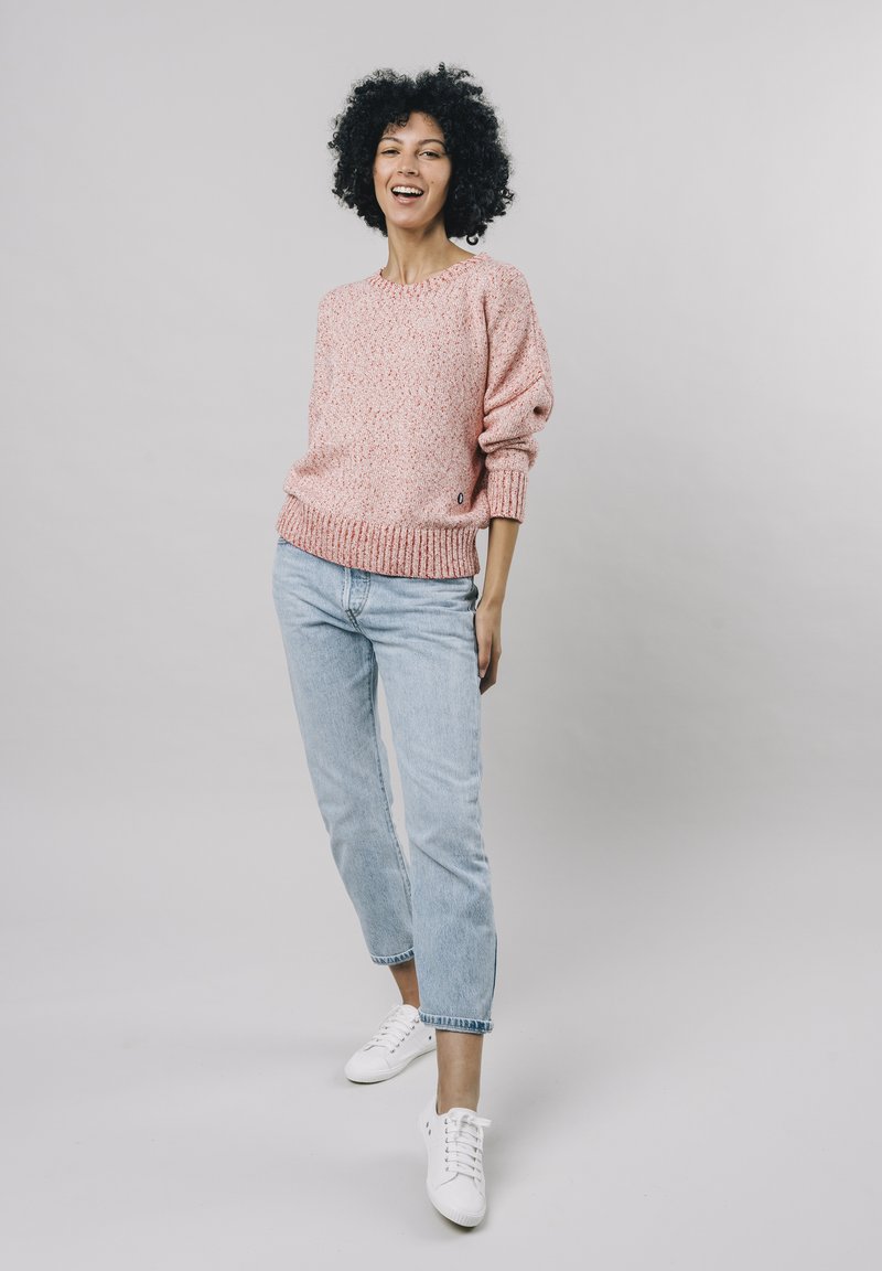 Damen Strickjacken | Brava Fabrics Strickpullover red/rot - QK17044 Damen Strickjacken | Brava Fabrics Strickpullover red/rot - QK17044