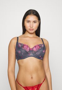 Pour Moi TROPEZ FULL CUP BRA - Soutien com aro - slate/pink