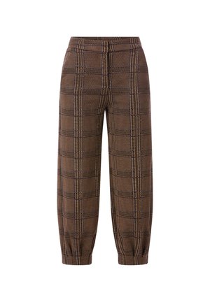 Rich & Royal, RICH & ROYAL HOSE - Trousers - chocolate torte