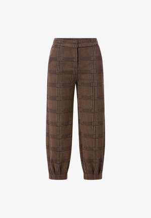 Rich & Royal, RICH & ROYAL HOSE - Trousers - chocolate torte