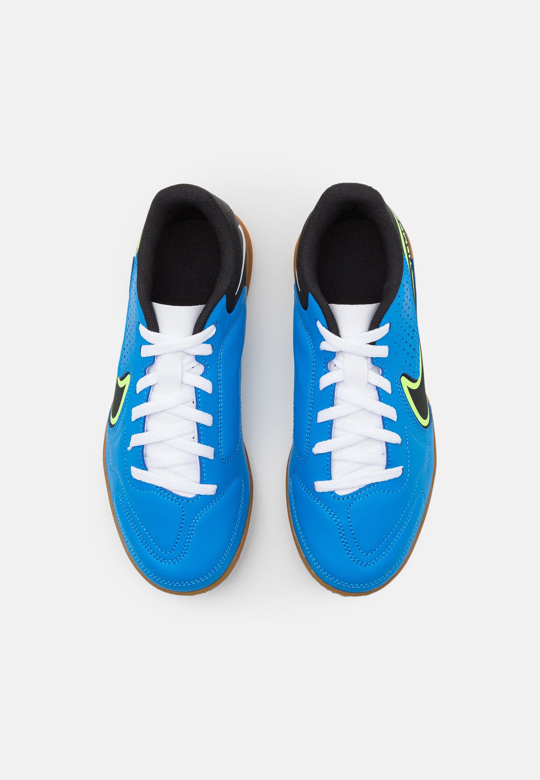 Nike Performance JR TIEMPO LEGEND 9 CLUB TF UNISEX - Fußballschuh  Multinocken - light photo blue/black/lime glow/blau - Zalando.de