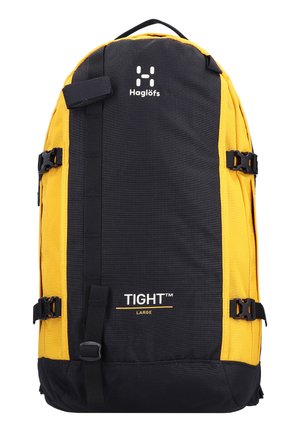 TIGHT LARGE  - Backpack - true black/pumpkin yellow