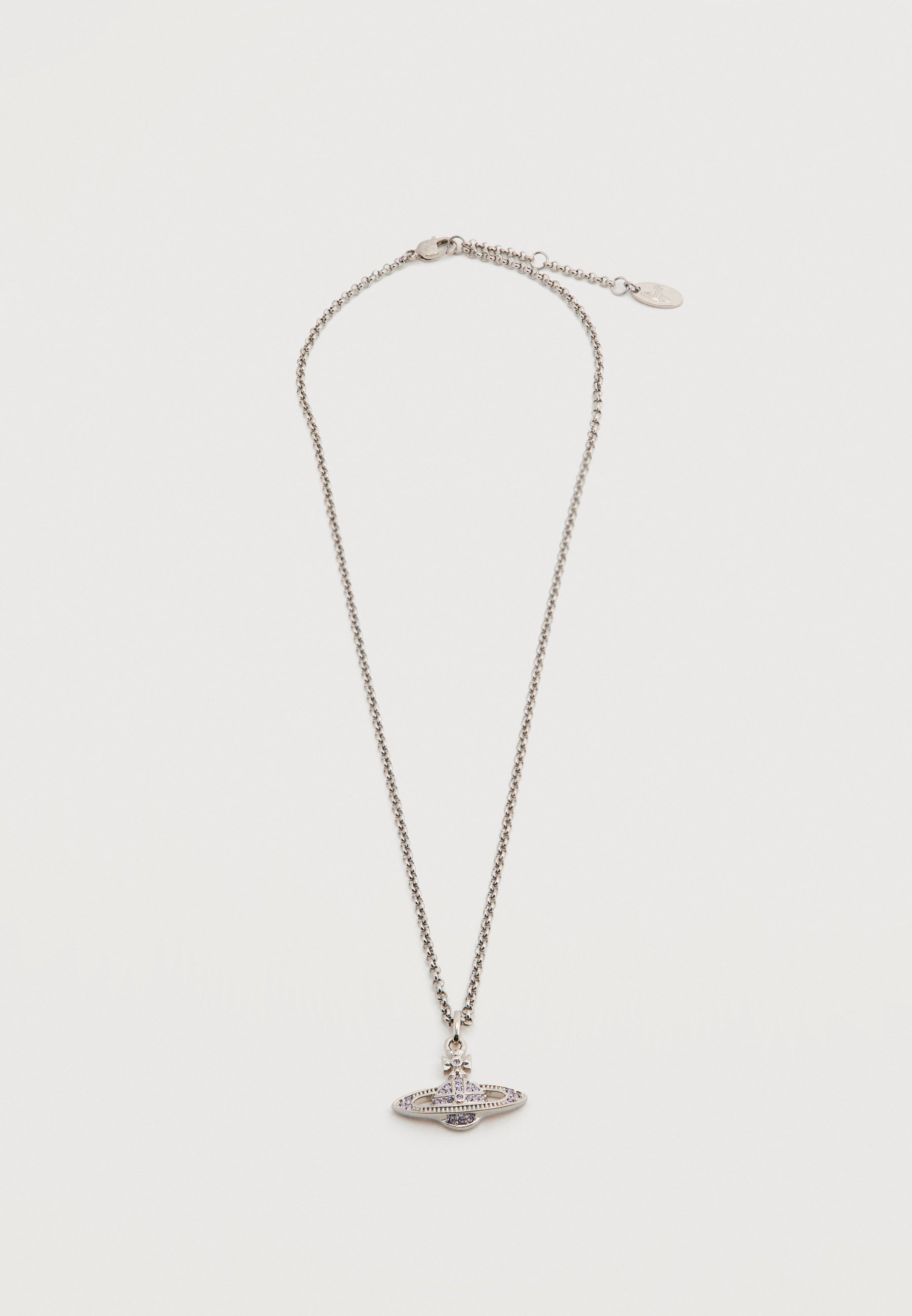 Vivienne Westwood MINI BAS RELIEF PENDANT - Necklace - platinum 