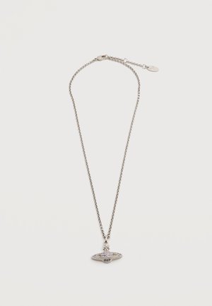 MINI BAS RELIEF PENDANT - Halskette - platinum-coloured/violet