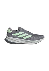 adidas Performance SUPERNOVA  - Trail running shoes - grey three   semi green spark   dash grey