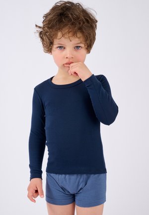 A MANICHE LUNGHE MISTA SENSITIVE - Unterhemd/-shirt - marine